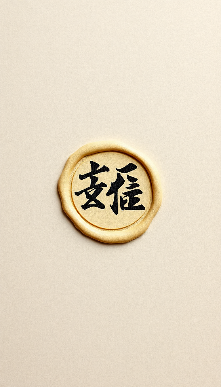 Vintage Romantic Handwritten Letter Wax Wallpaper