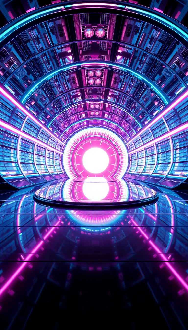 Retrofuturism 60s Vision Of Future Digital art Wallpaper