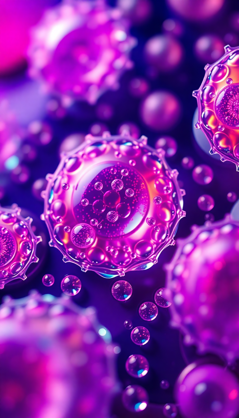 Oil And Water Macro Abstract Aesthetic Wallpaper