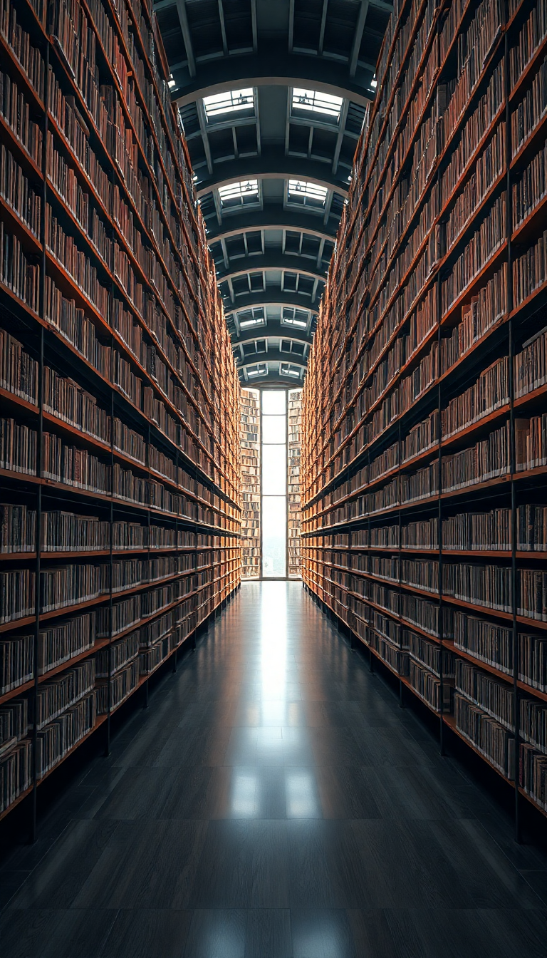 Infinite Library Impossible Architecture Books Digital art Wallpaper