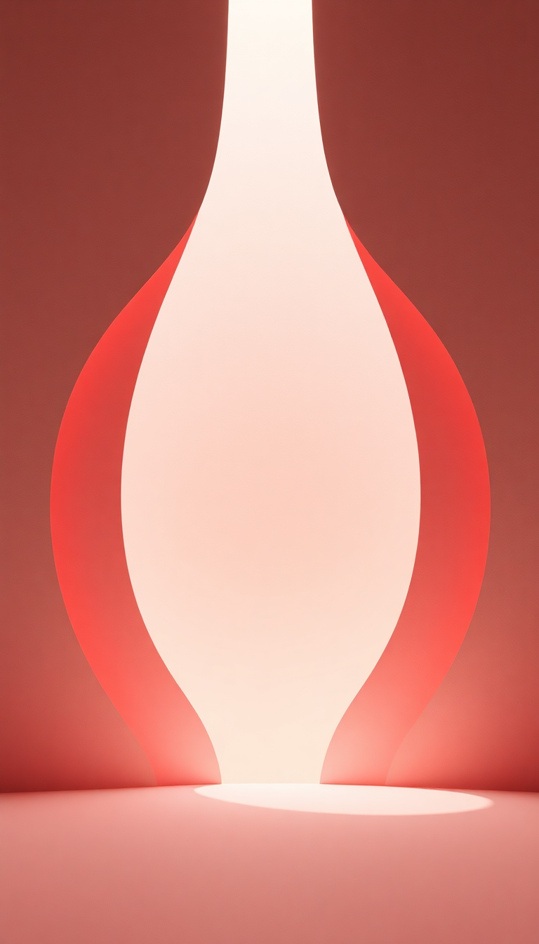 Paper Cut Layers Creating Depth Minimalist Wallpaper