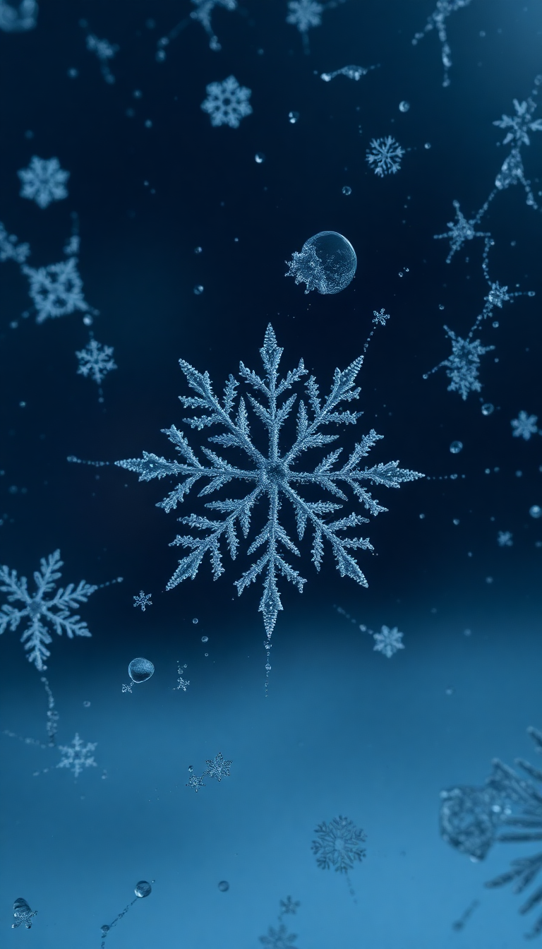 Frost Patterns On Window Macro Aesthetic Wallpaper