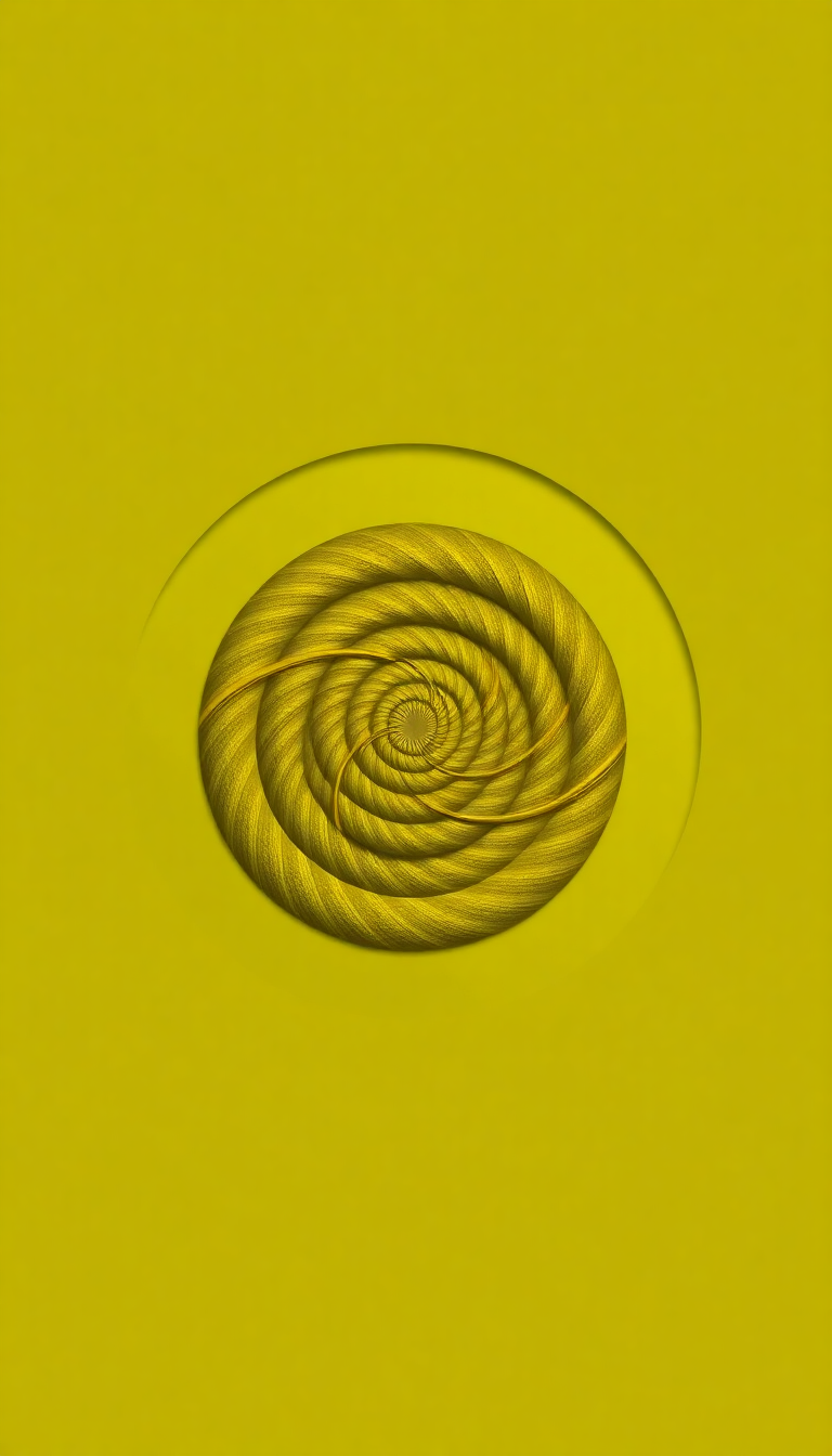 Fibonacci Spiral Golden Ratio Nature Minimalist Wallpaper