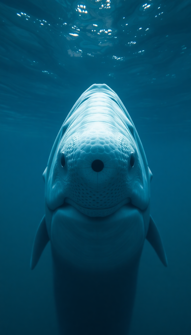 Whale Eye Closeup Deep Intelligent Photorealistic Wallpaper