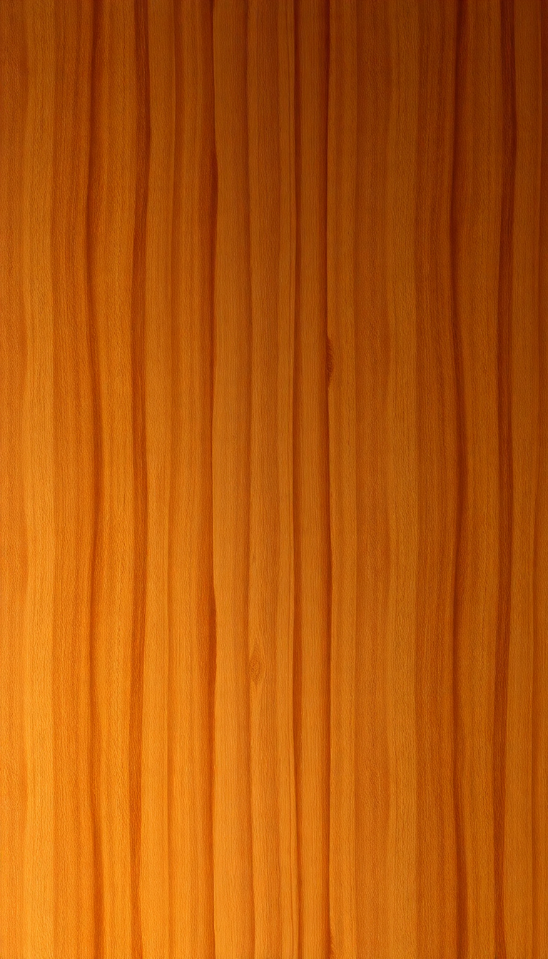 Wood Grain Polished Texture Warm Photorealistic Wallpaper