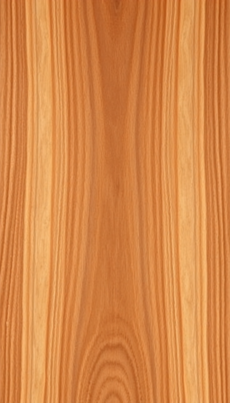 Wood Grain Polished Texture Warm Photorealistic Wallpaper