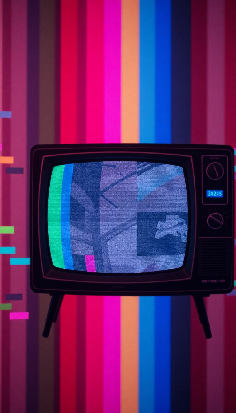 Vintage Television Static Pure HD Wallpaper