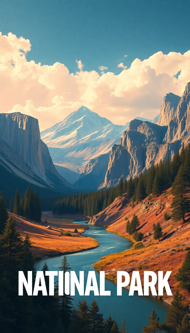 Minimalist Travel Poster Style National Digital art Wallpaper