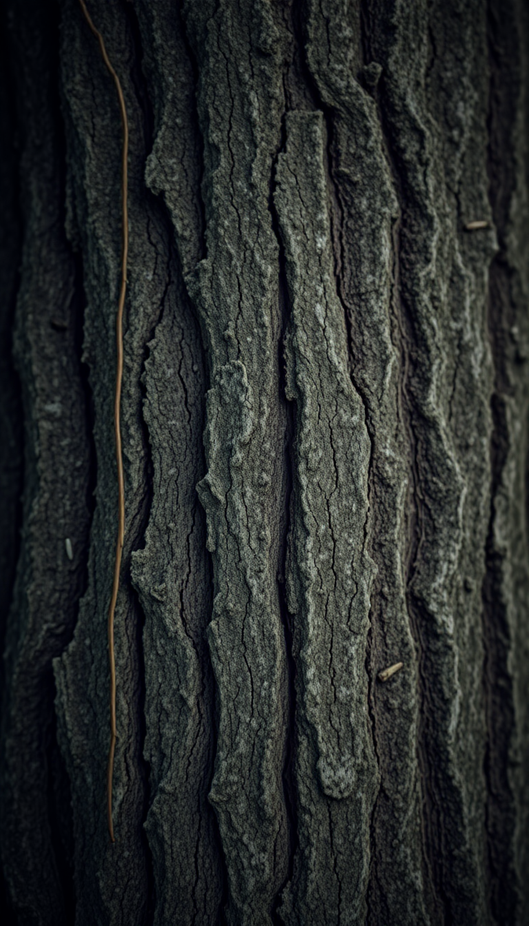Tree Bark Texture Macro Lines Photorealistic Wallpaper