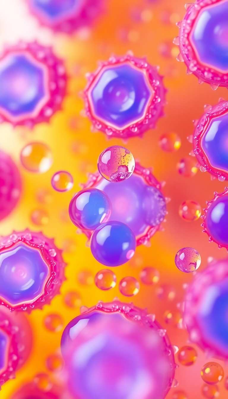 Oil And Water Macro Abstract Aesthetic Wallpaper