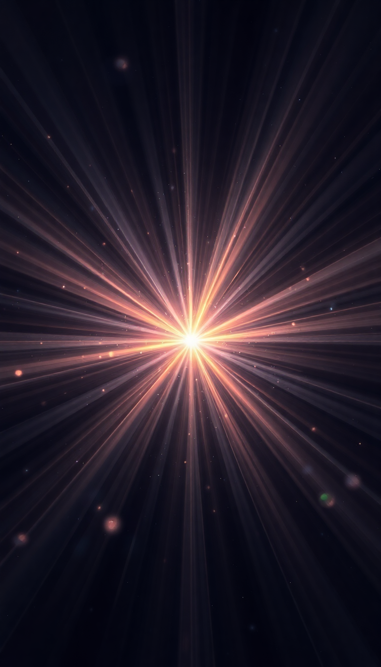 Pulsar Star Emitting Beams Of Digital art Wallpaper