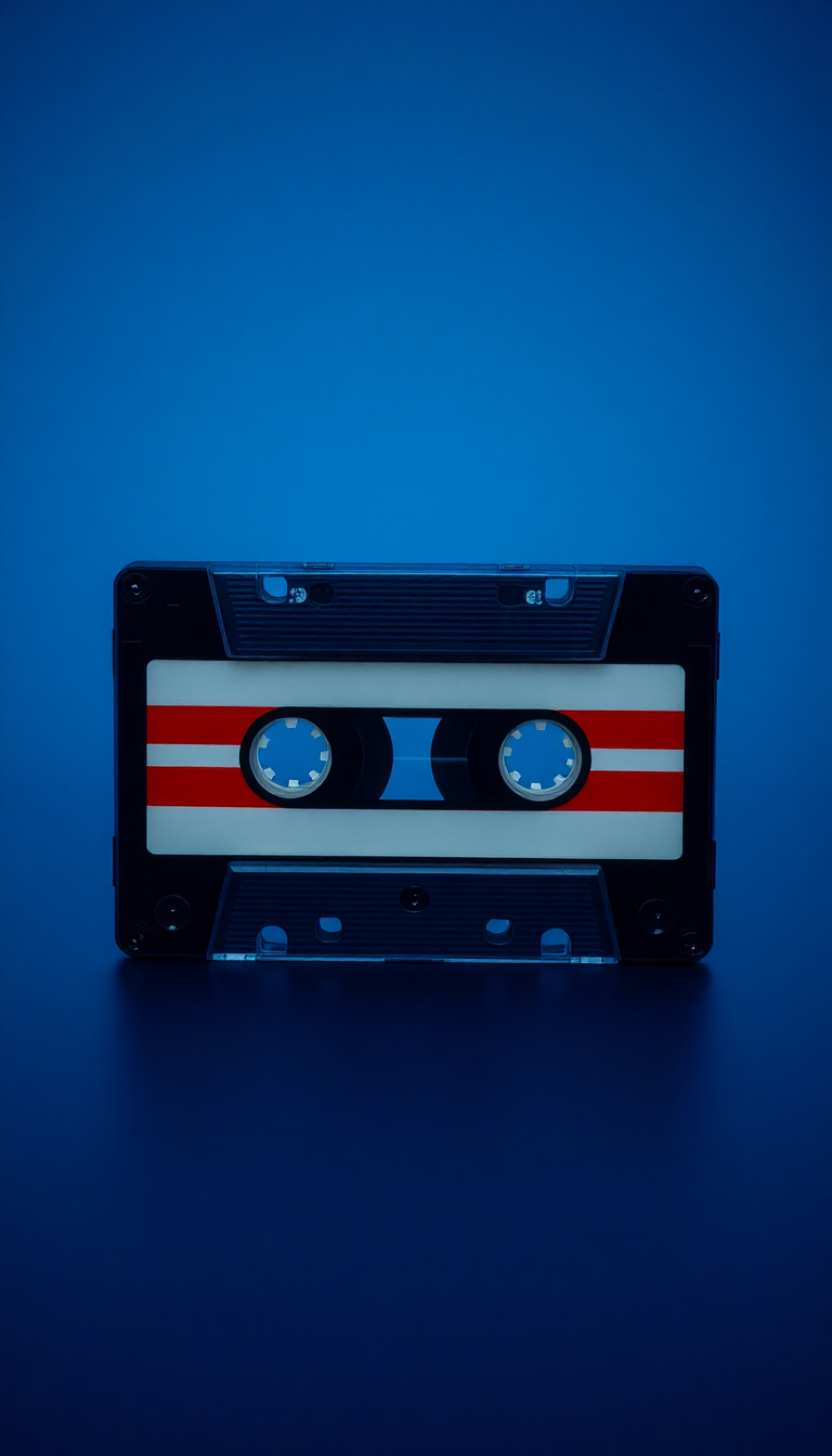 Cassette Tape Mixtape Retro Music Photorealistic Wallpaper