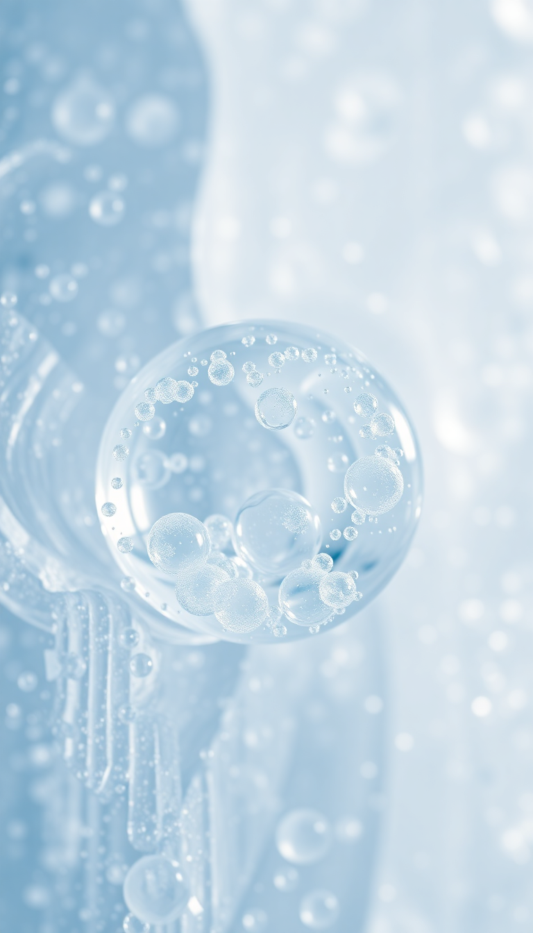 Ice Texture Frozen Bubbles Trapped Photorealistic Wallpaper