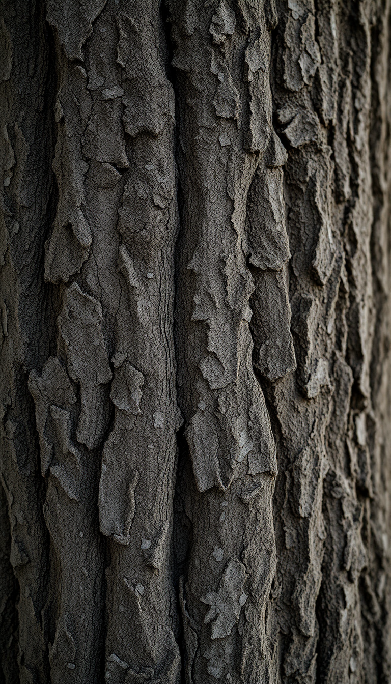 Tree Bark Texture Macro Lines Photorealistic Wallpaper