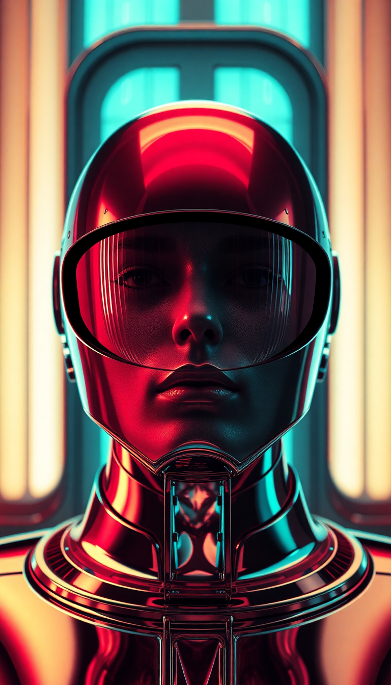 Retrofuturism 60s Vision Of Future Digital art Wallpaper