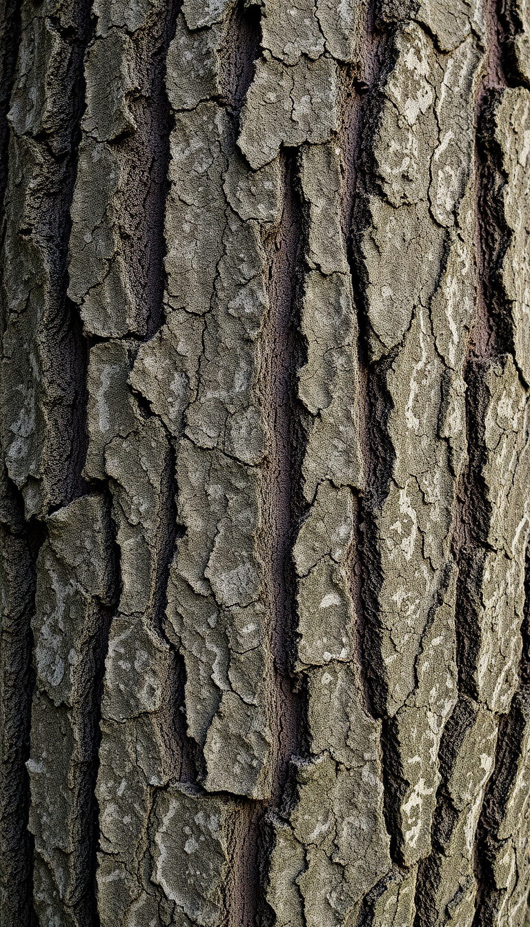 Tree Bark Texture Macro Lines Photorealistic Wallpaper