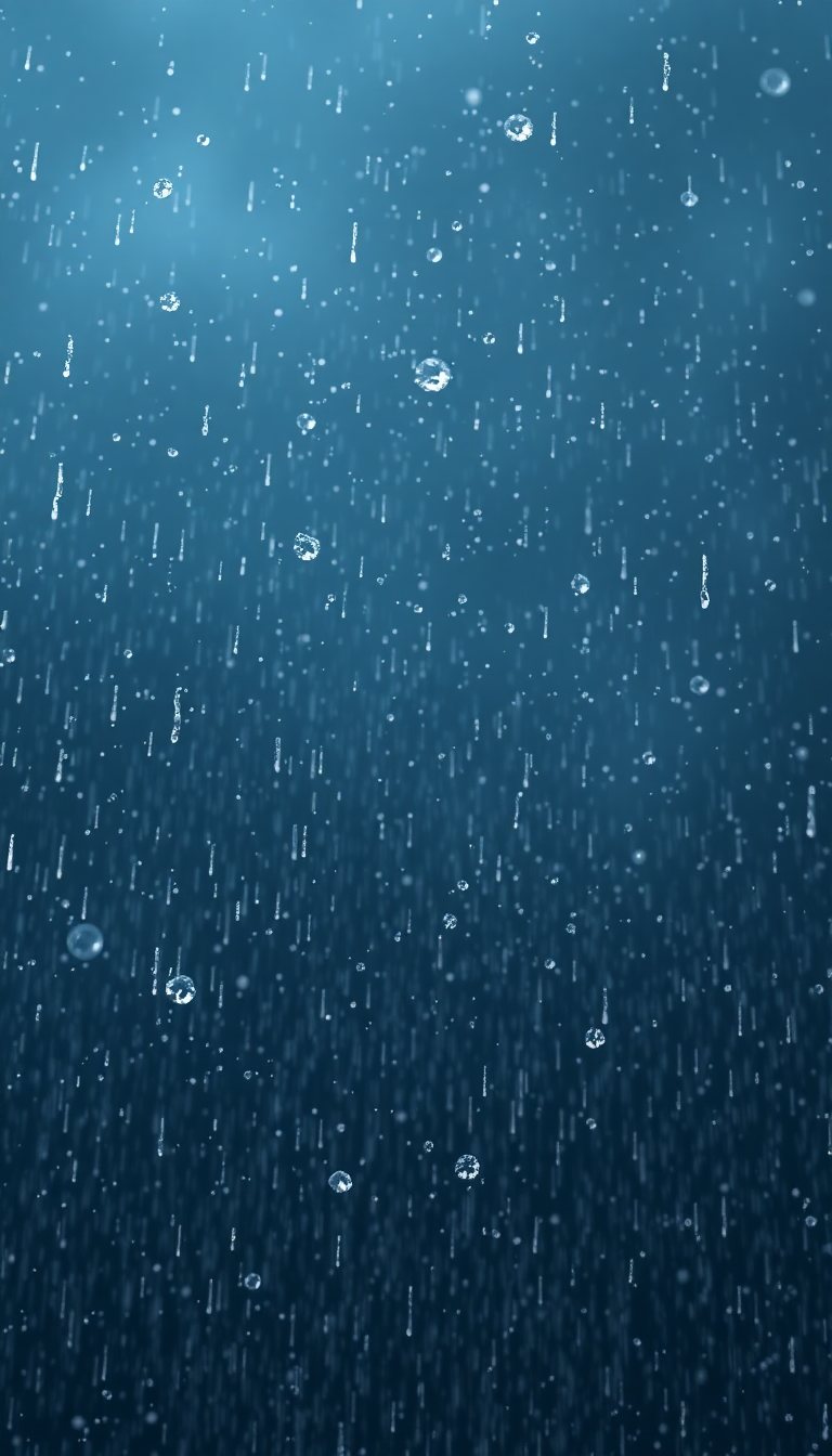 Hailstorm Dramatic Ice Falling Dark Photorealistic Wallpaper