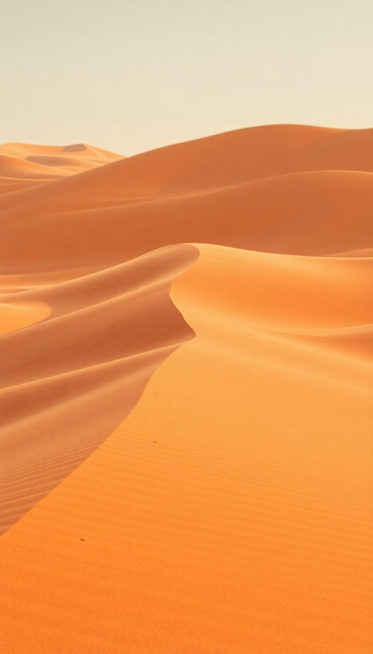 Heat Shimmer Desert Mirage Hot Photorealistic Wallpaper
