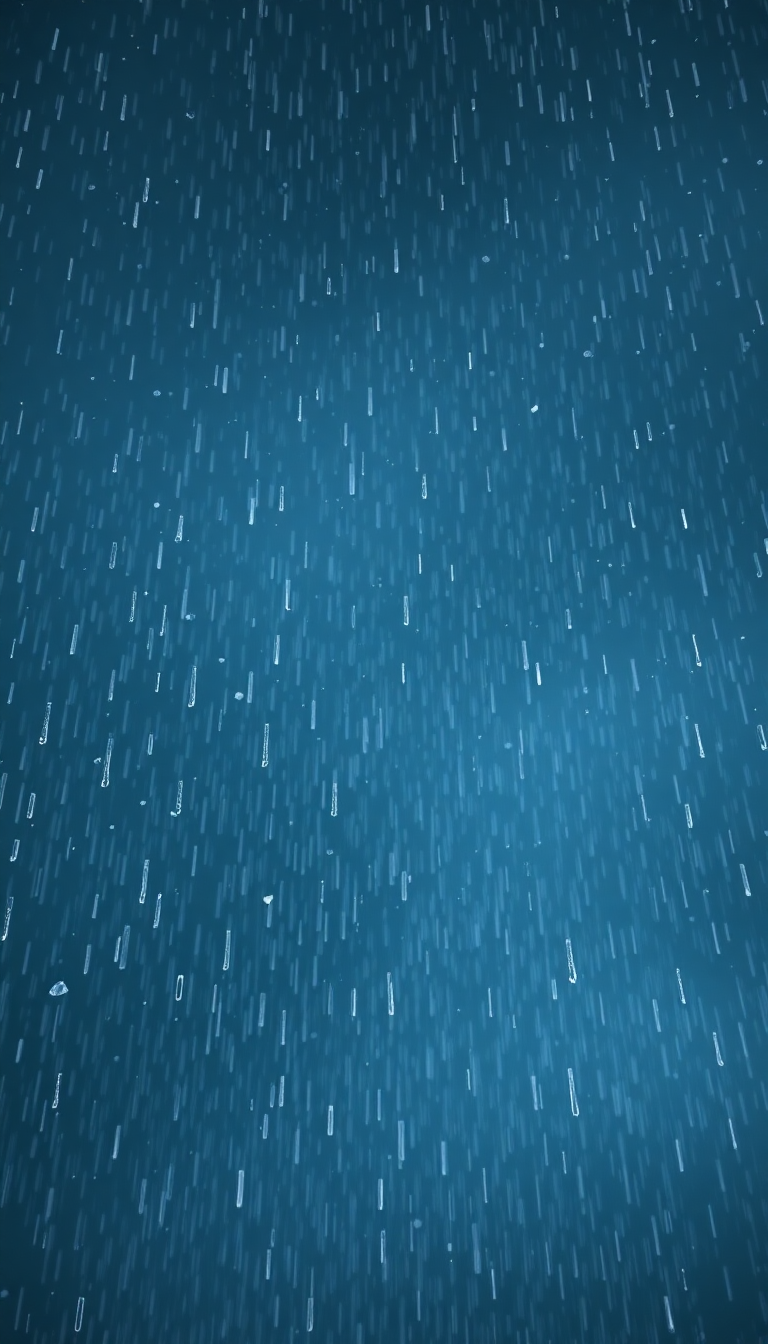 Hailstorm Dramatic Ice Falling Dark Photorealistic Wallpaper