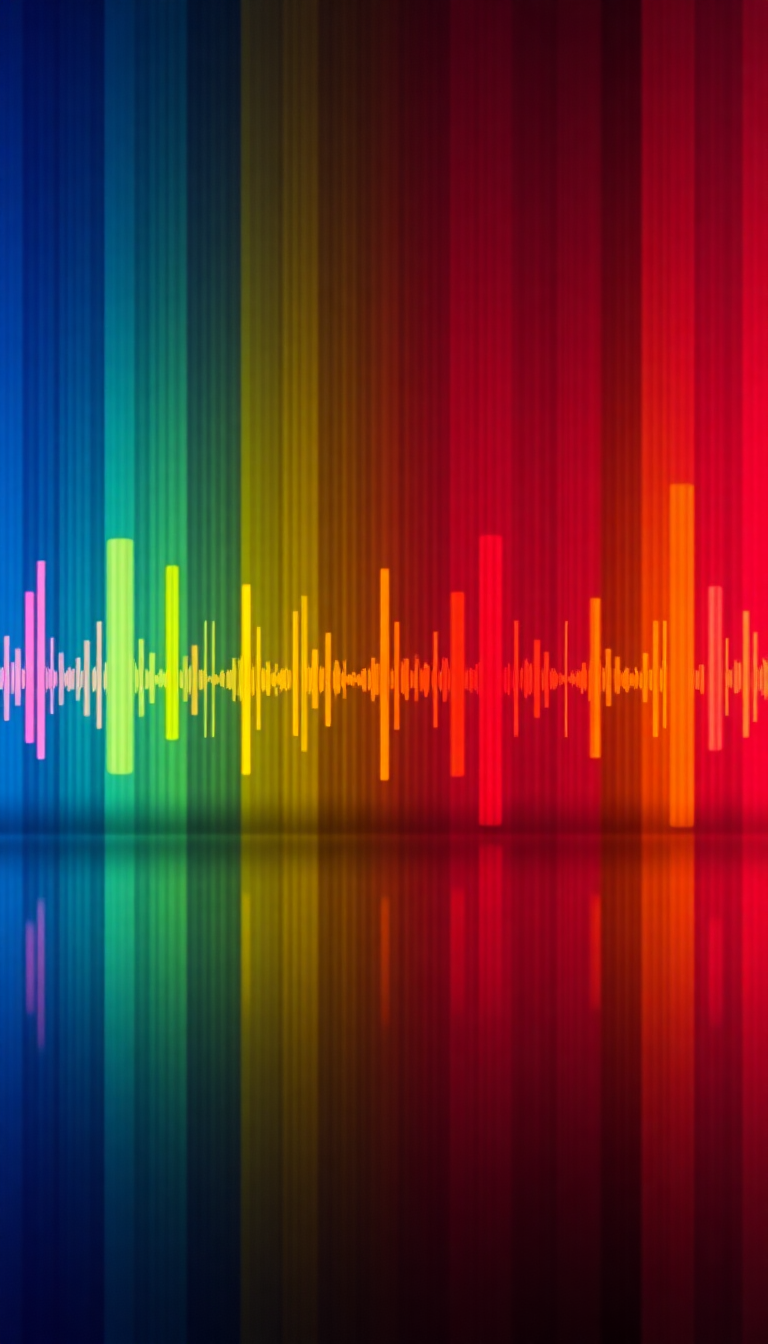Sound Waves Visualized Silky HD Wallpaper