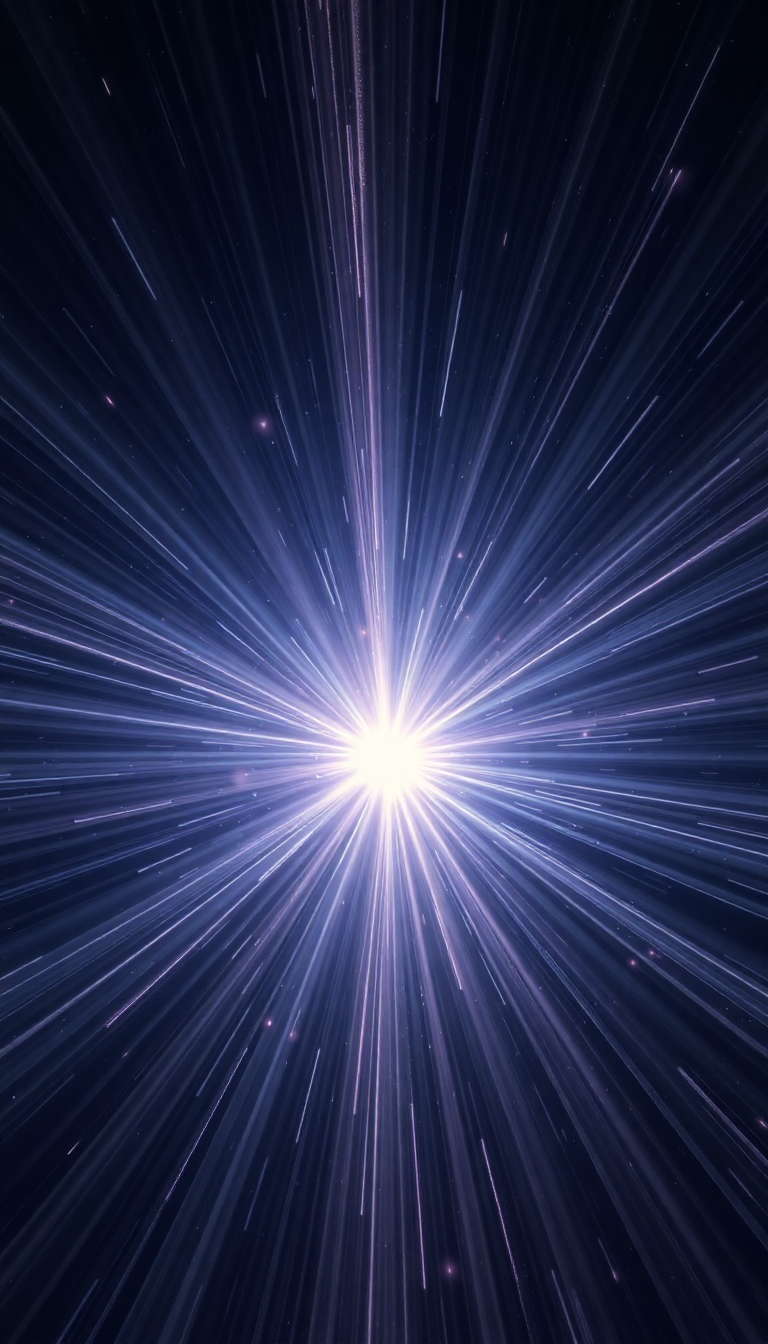 Pulsar Star Emitting Beams Of Digital art Wallpaper