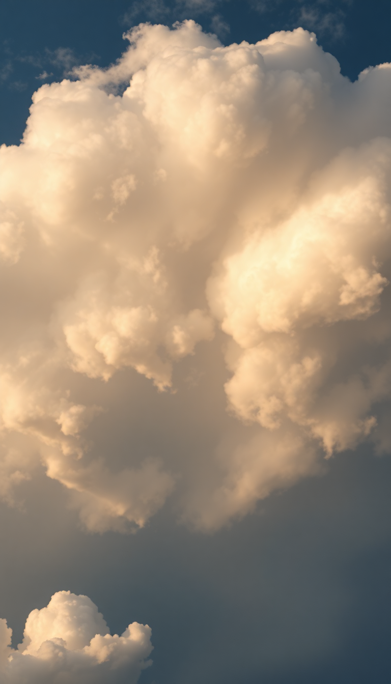 Mammatus Clouds Dramatic Bubble Sky Photorealistic Wallpaper