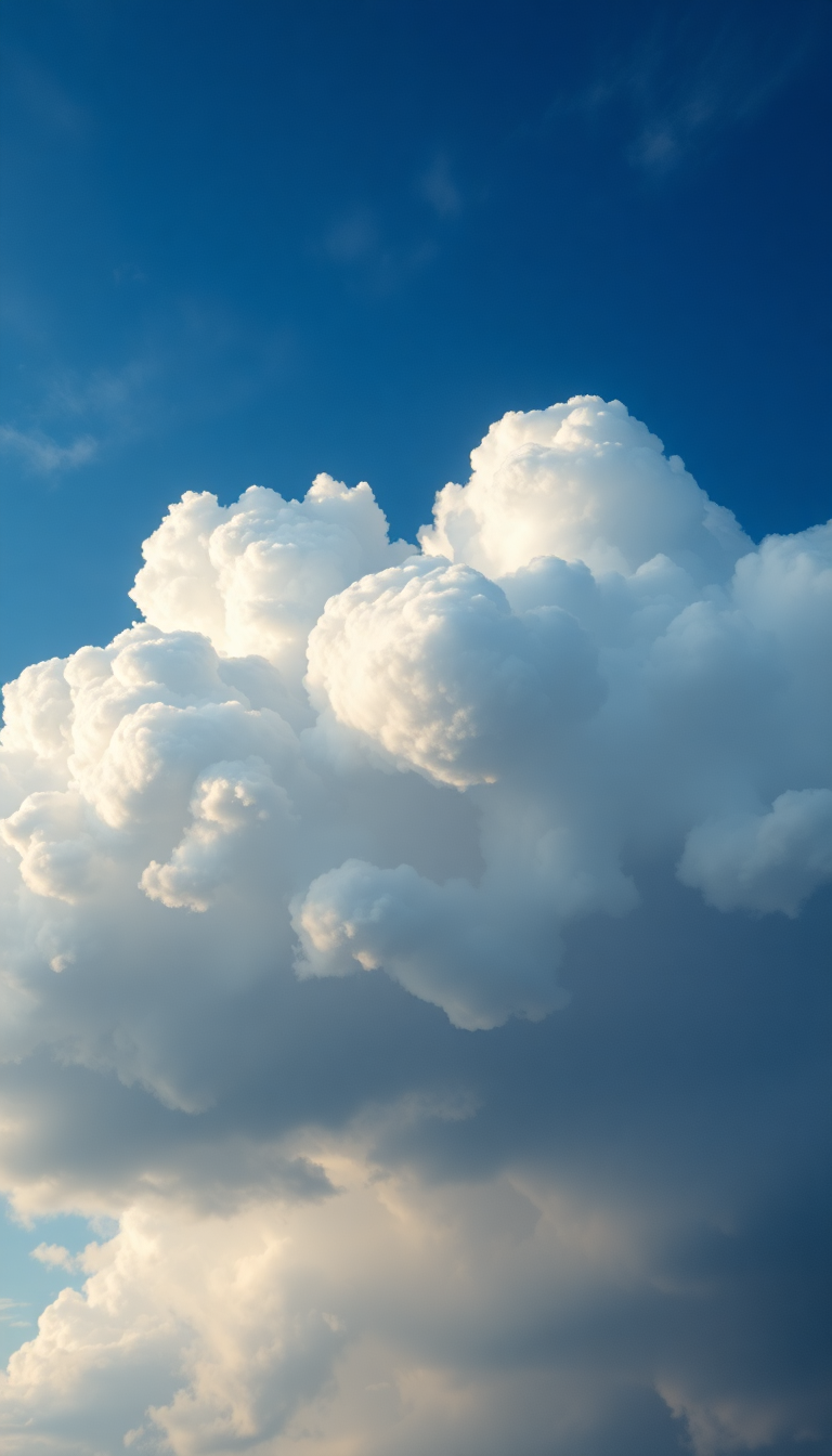 Mammatus Clouds Dramatic Bubble Sky Photorealistic Wallpaper