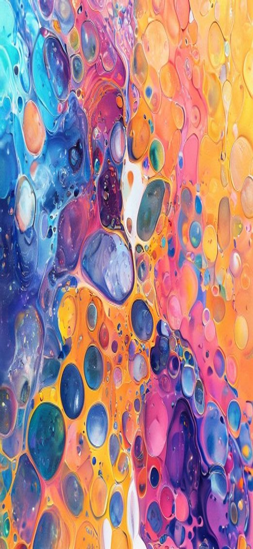 Oil And Water Macro Abstract Aesthetic Wallpaper