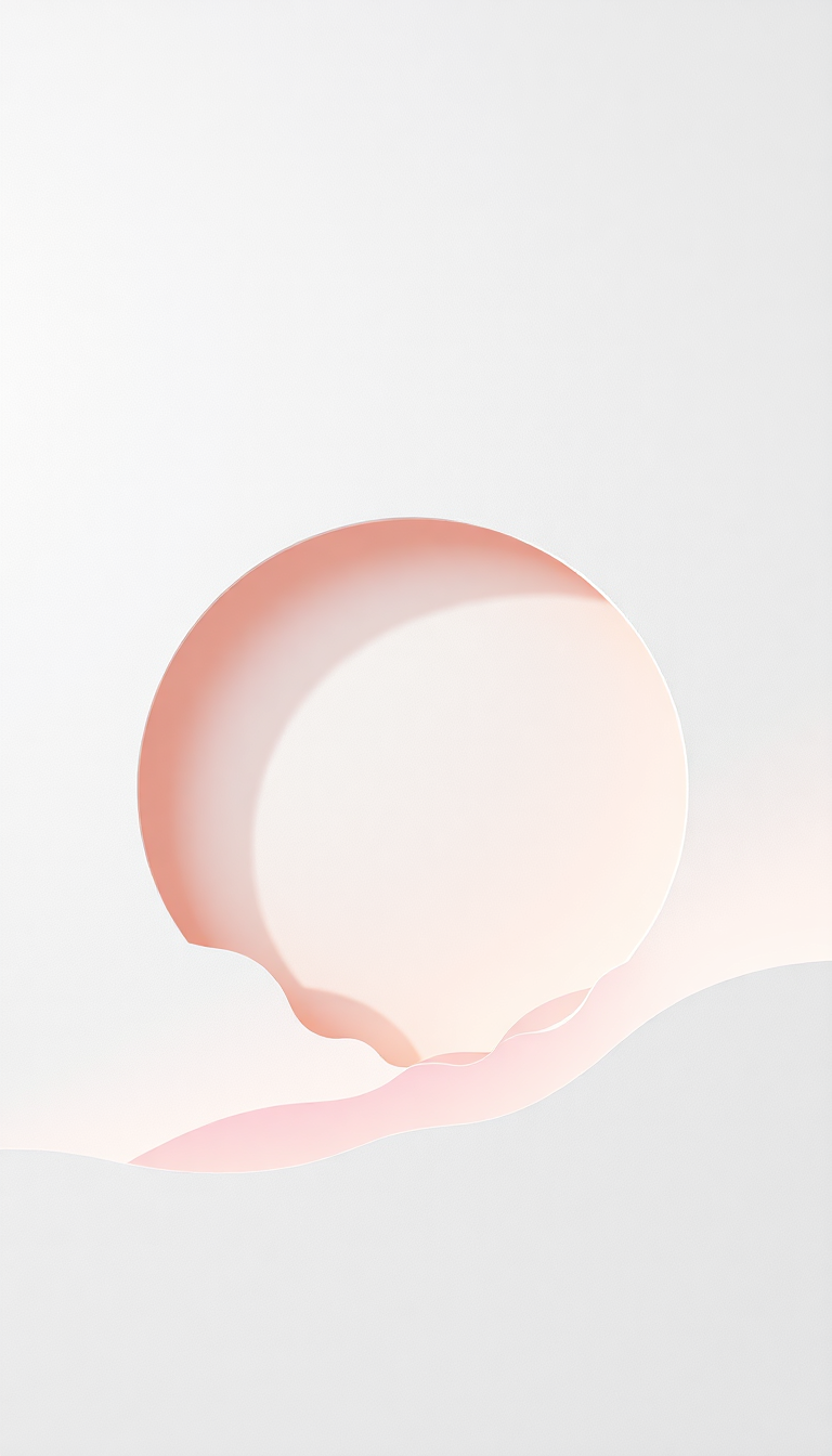 Paper Cut Layers Creating Depth Minimalist Wallpaper