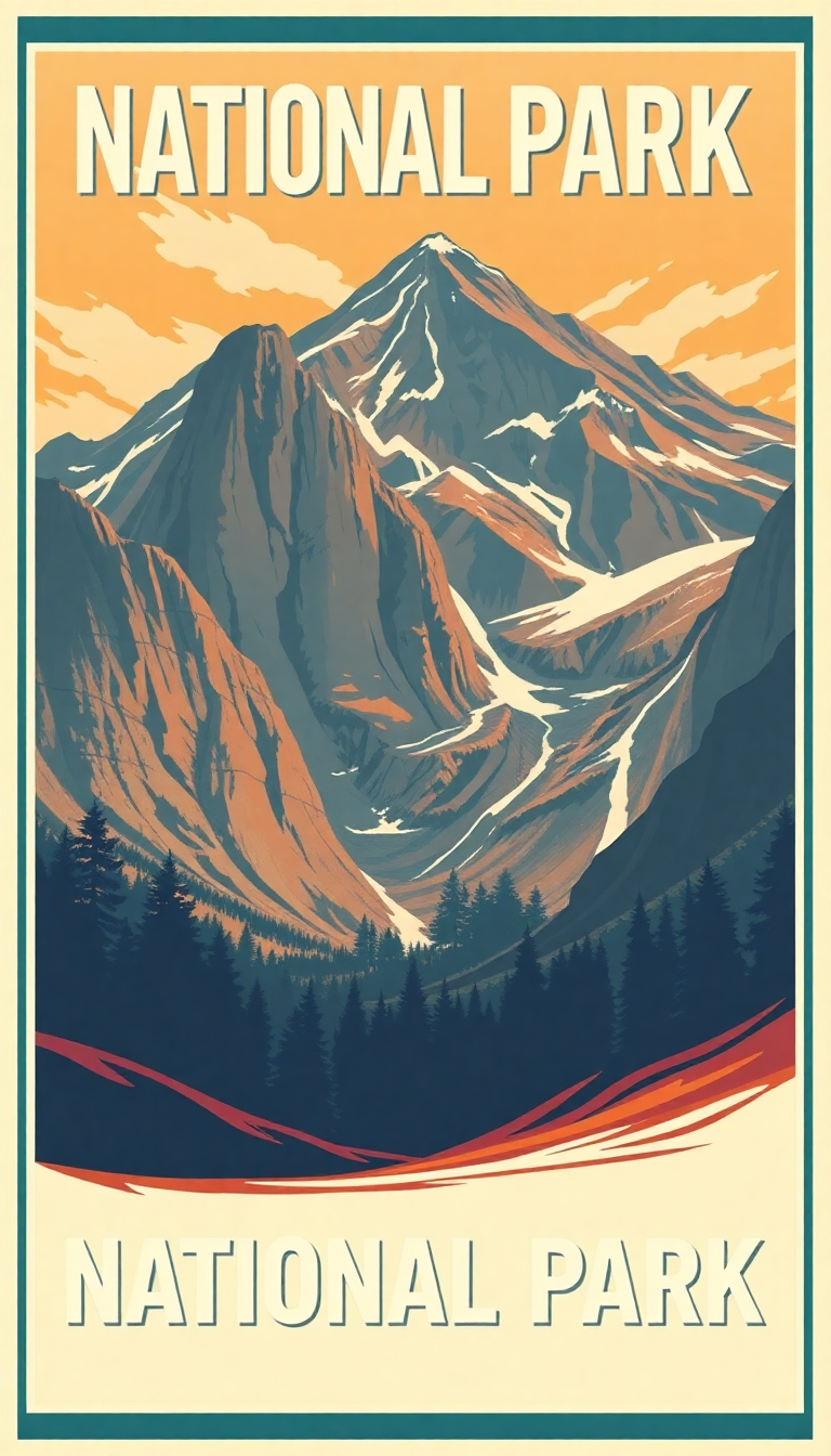 Supreme Vintage Poster National Digital art Wallpaper