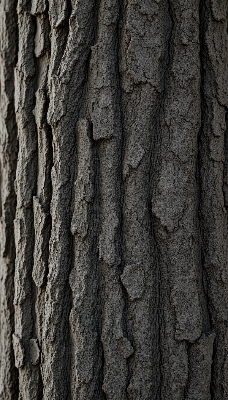 Tree Bark Texture Macro Lines Photorealistic Wallpaper
