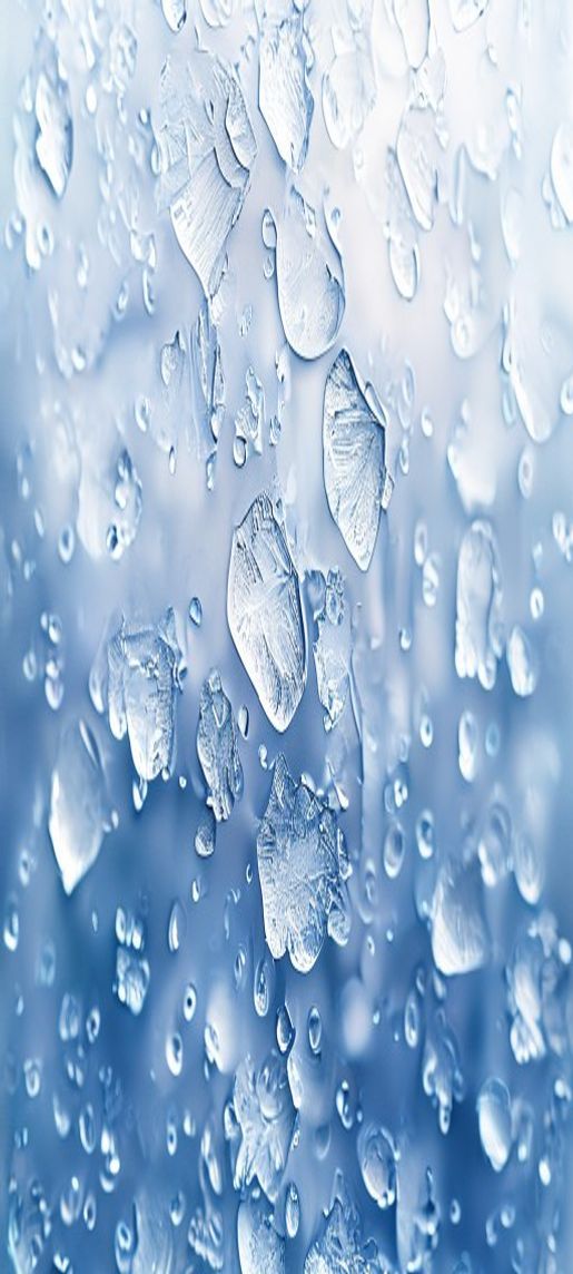 Frost Patterns On Window Macro Aesthetic Wallpaper