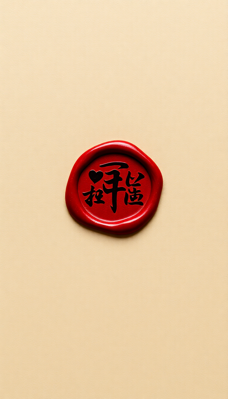 Handwritten Letter Wax Seal Vintage Paper Aesthetic Max Wallpaper