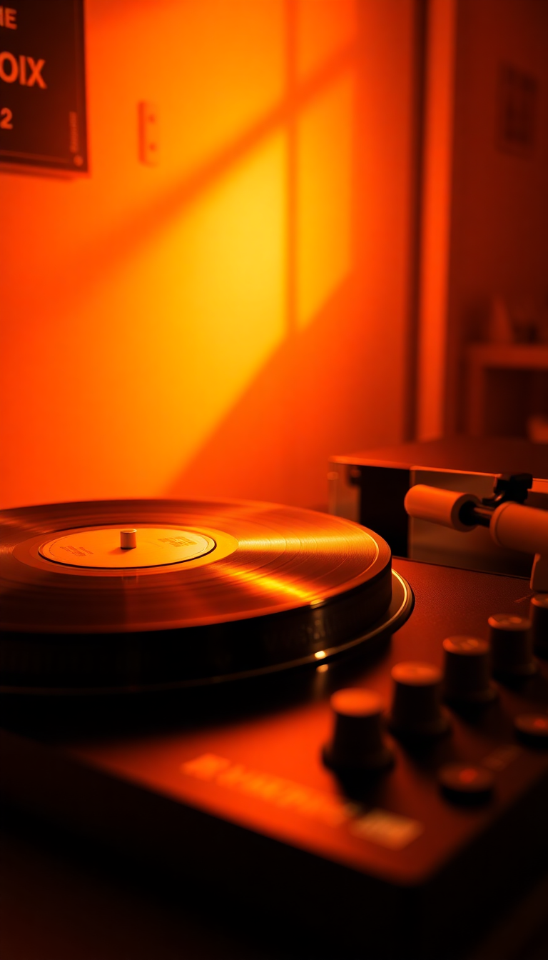 Player Warm Lighting Retro Aesthetic Fresh Wallpaper