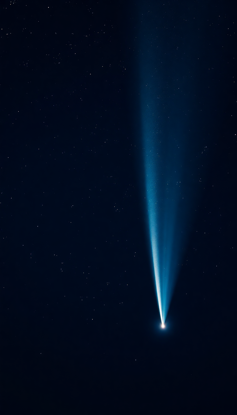 Comet Tail Streaming Solar HD Wallpaper