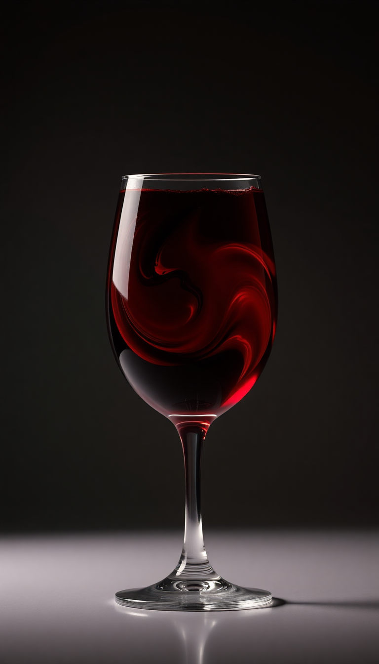 Wine Glass Swirl Futuristic HD Wallpaper