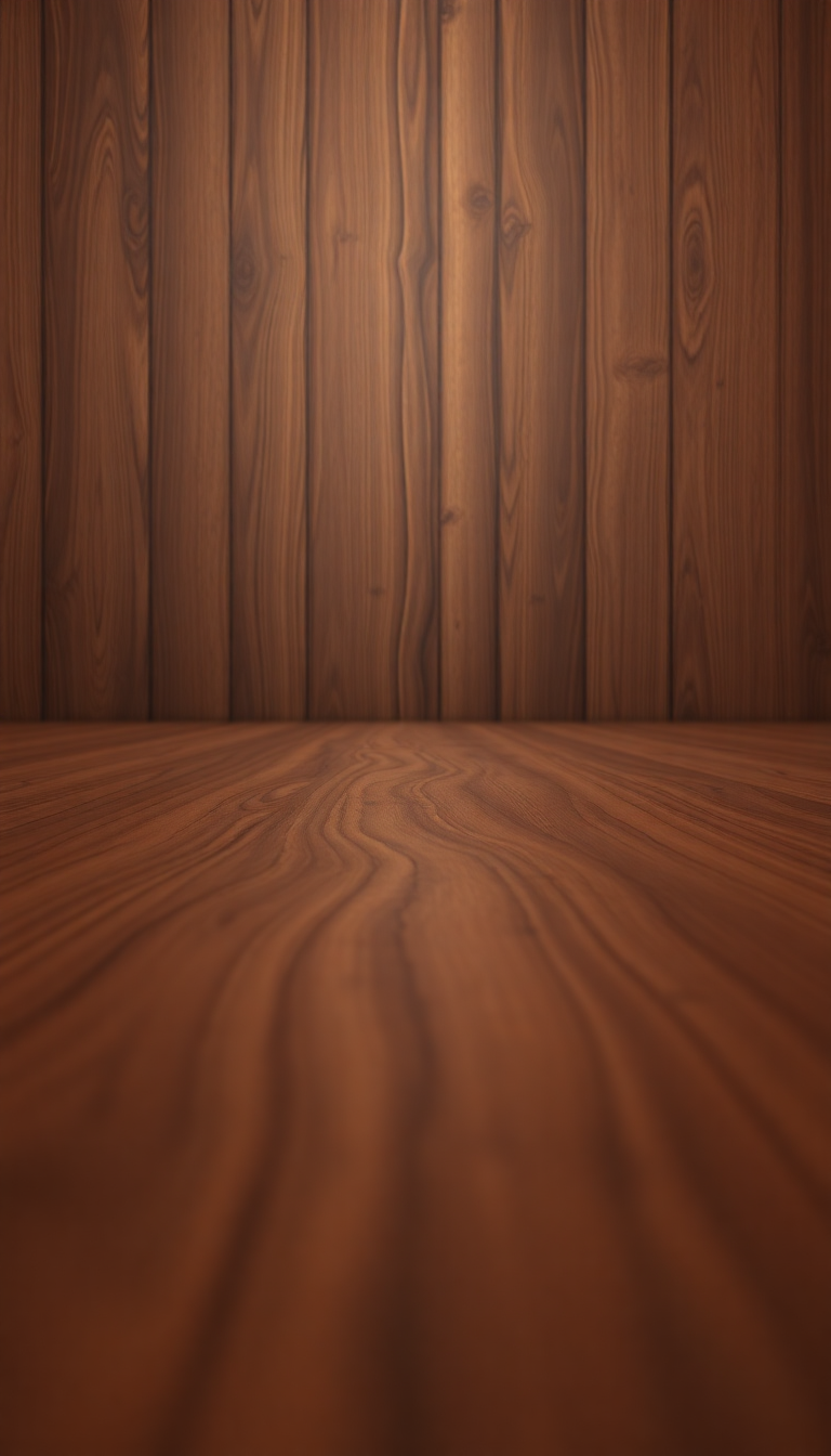 Silver Wood Polished Warm Photorealistic Wallpaper