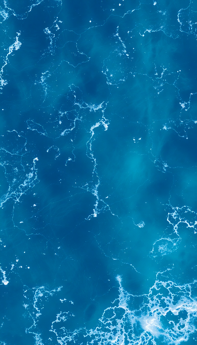 Sonic Waves Aerial View Pattern Photorealistic Wallpaper