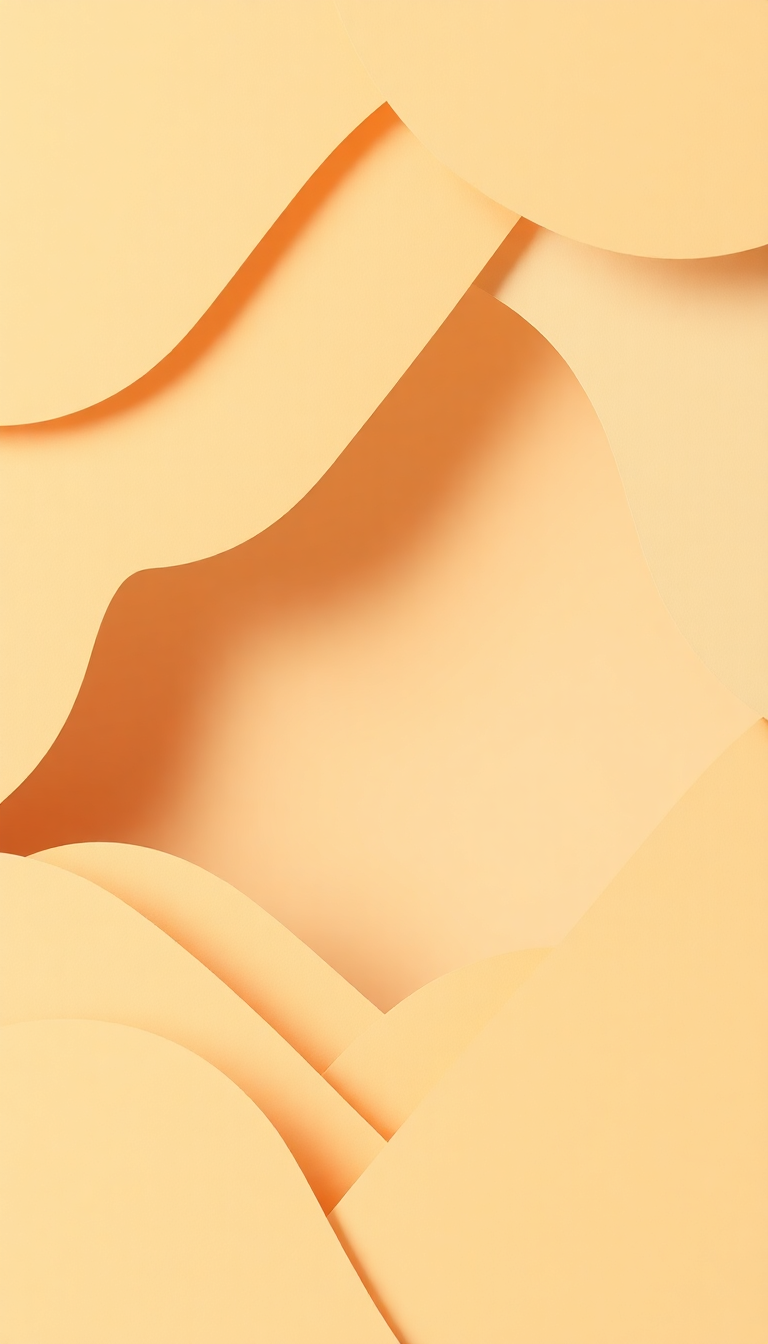 Depth Shadows Pastel Colors Abstract Remaster Wallpaper