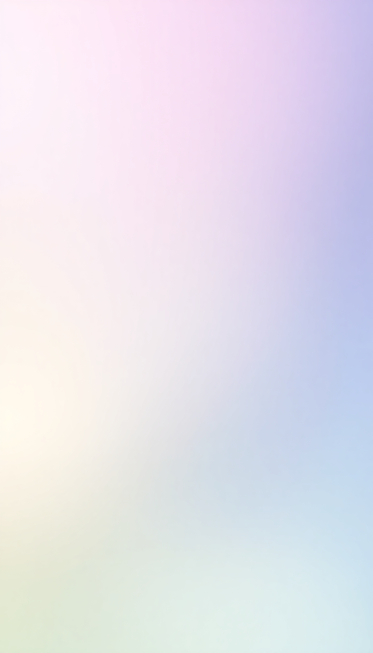 Iridescent Pastel Blur Dreamy Minimalist Wallpaper