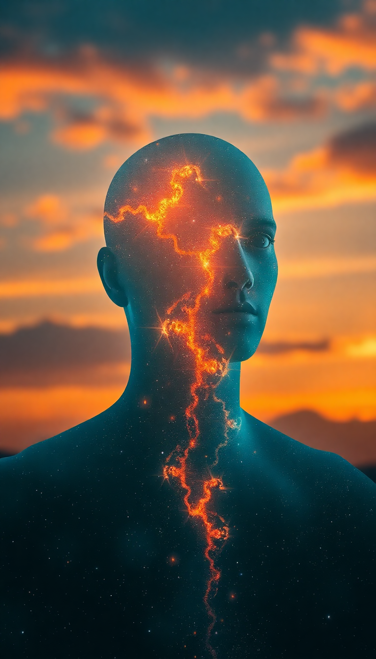 Person Made Galaxies Cosmic Human Digital art Wallpaper