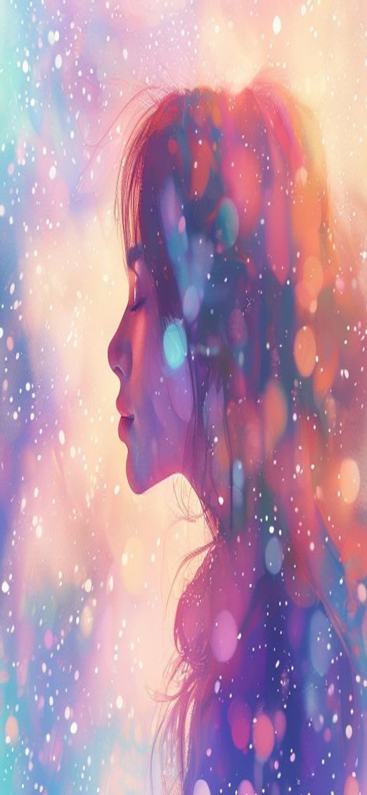 Pastel Gradient Blur Soft Dreamy Digital art Wallpaper