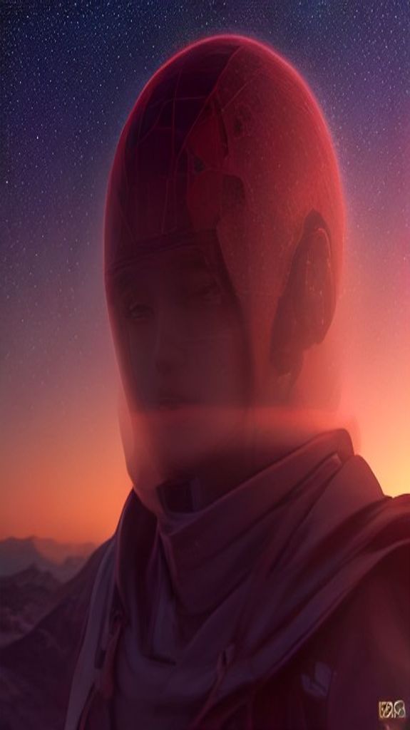 Magnificent Mars Colony Dome Sunset Digital art Wallpaper