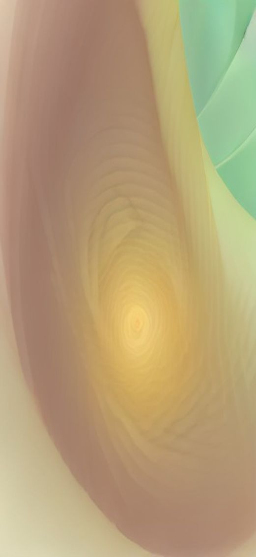 Ornate Fibonacci Spiral Golden Ratio Minimalist Wallpaper